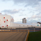Illustration for article titled Technicolor Bullet Holes Make This the Perfect Home for Olympic Shooting